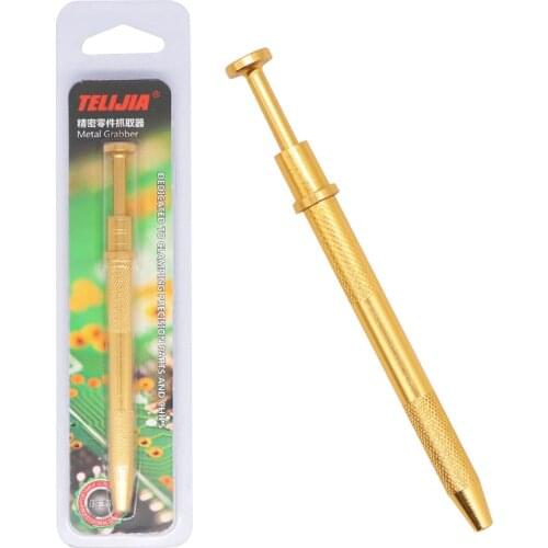 New BGA Electronic Component Holder IC Extractor Picker SMD IC Suction Pen Electronic Repair Tool Metal Four Claws