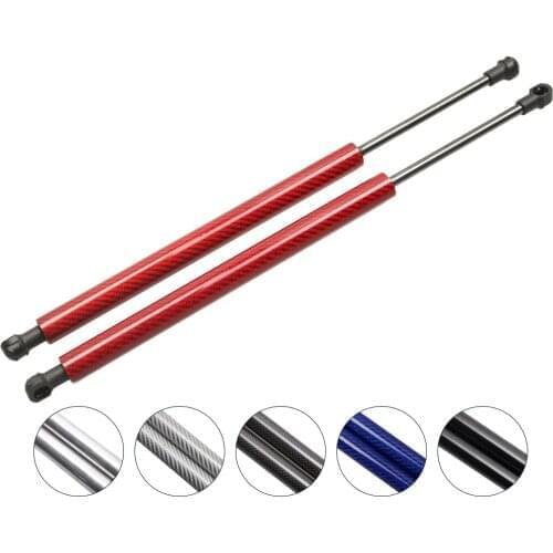 For MASERATI GRAN TURISMO Coupe 2008-2016 Auto Rear Tailgate Boot CarbonFiber Gas Spring Struts Prop Lift Support Damper 260.5mm