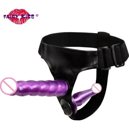 Double Penetration Women Lesbian Sex Toys For Couple Strap On Dlldo For Women Double Dildos Panties Sex Products Toys For Adults