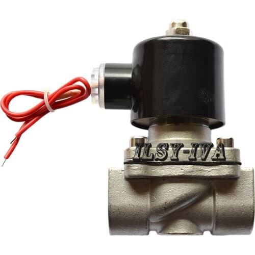 G1/4" Stainless steel AC110V,AC220V,AC380V Electric Solenoid Valve