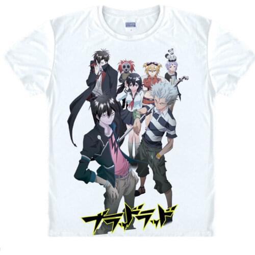 Blood Lad T-Shirt Demon World Shirt Causal T-Shirts Anime & Manga Pretty Cool Awesome Novelty t-shirts best anime Cute Shirts A
