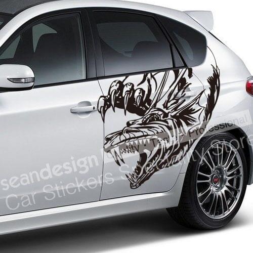 Cool! Totem Dragon Z07 Auto Car Decal Sticker PVC