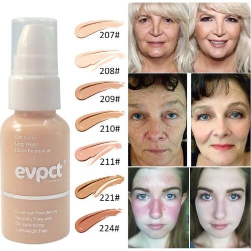 LISM Long-lasting Face Foundations