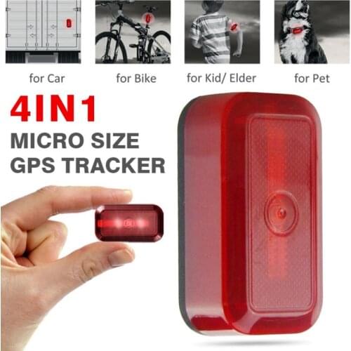 Mayitr 1pc 600mAh Mini GPS Tracker Waterproof Tracking Locator Anti-lost Device for Dog Collar Children Pets Kids Bikes Bag