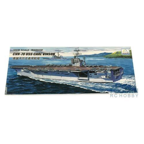 MiniHobby 80905 30CM CVN-70 USS Carl Vinson Aircraft Model With Motor TH07962-SMT2