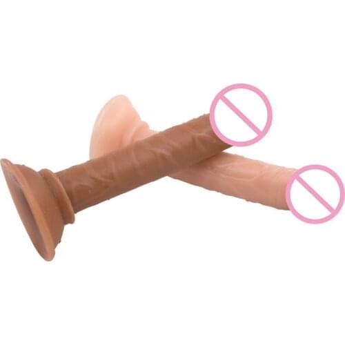 Soft Anal Dildo G Spot Vibrator Mini Realistic Dildo Sex Toys Fetish Men Fake Penis Sex Products For Women Female Masturbator