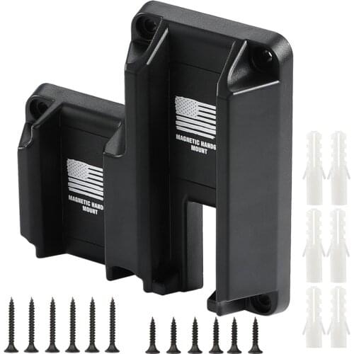 2021 New Hot Gun Magnetic Holder Holster Magnet Pistol Rifle Concealed Car Home Safe Under Table Load Hunting