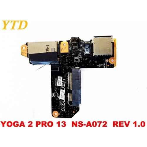 Original for Lenovo YOGA 2 PRO 13 USB board YOGA 2 PRO 13 NS-A072 REV 1.0 tested good free shipping