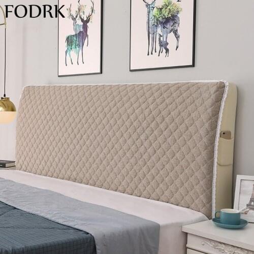 Bedspread Bed Sofa Cover Quilt Headboards 150 Plaids Double Blanket Front Panels Dark Butler Sheet with Elastic Bands Blankets