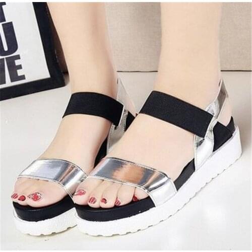 Summer sandals women flat Shoes peep-toe sandalias Roman sandals woman casual shoes Ladies Flip Flops Footwear 810w