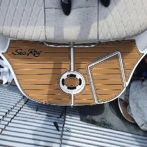Sea Ray 200/220 Select Swim Platform Boat EVA Faux Teak Decking Floor Pad