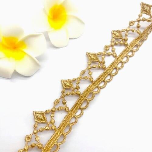 1yard/lot Width:2.6cm Pure Gold and Silver Silk Ribbon Beautiful Decoration Clothing Sewing Accessories (ss-2063)