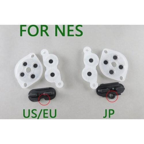 OCGAME 3set/lot High quality Conductive adhesive Rubber Silicone Pads silicone rubber for Nintendo NES Console