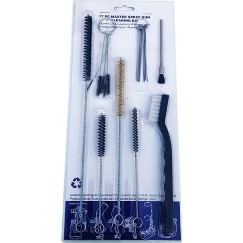 Spray gun cleaning tool set Spray brush cleaning brush auto repair paint gun paint gun brush