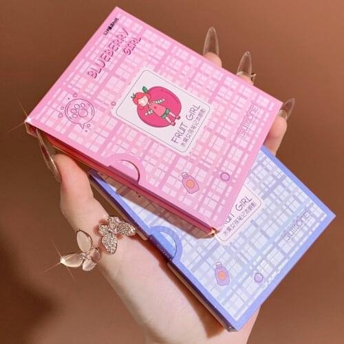 SUIKONE 5-color Eyeshadow Pearly Light Easy To Apply Makeup Long Lasting Non-flying Powder Cheap Eye Makeup for Beginners