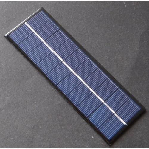 High Qualiy 1.3W 5V Solar Cell Polycrystalline Solar Panel Solar Module DIY Solar Charger For 3.6V Battery 163*60MM FreeShipping