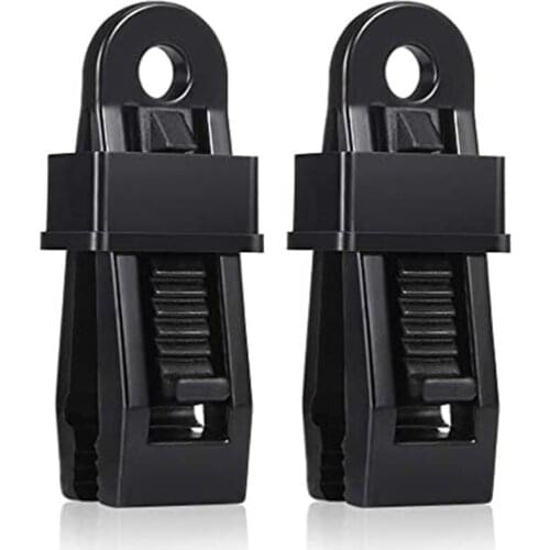 3 Sizes Camping Tent Clamp Strengthen Wind Clamp Tent Fixing Clip Wind Rope Clamp To Choose Outdoor Tent Accessories