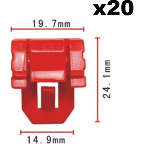 20pcs OEM For Acura For Honda Side Turn Marker Fastener Clip Retainer 34355-SD2-003