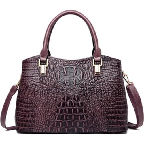 2021 Fashion Crocodile Pattern Women Handbag Luxury Handbags Women Bags Designer Women Leather Handbags Shoulder Crossbody Bags