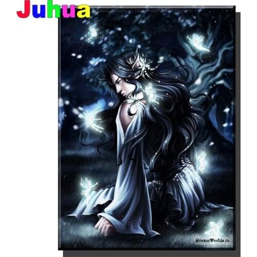 Diy Diamond Painting Portrait Diamond Embroidery Fantasy Snowflake Boy full Square drill Mosaic Diamond Cross Stitch Home Decor