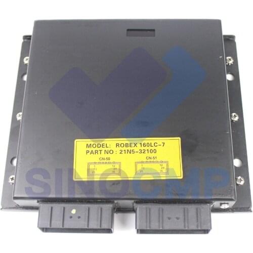 ECU Controller 21N8-32500, Control Panel for Hyundai R210LC-7 R220-7, 1 year warranty