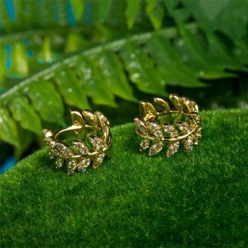 Women's Gold Earrings Garilina China