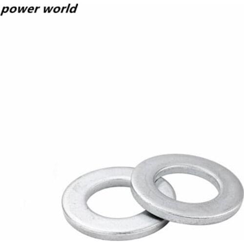 GB97 DIN125 304 Stainless Steel Flat Washer for Screw Bolt M1.6/M2/M2.5/M3/M4-M27 Metal Gasket Meson Plain Washers