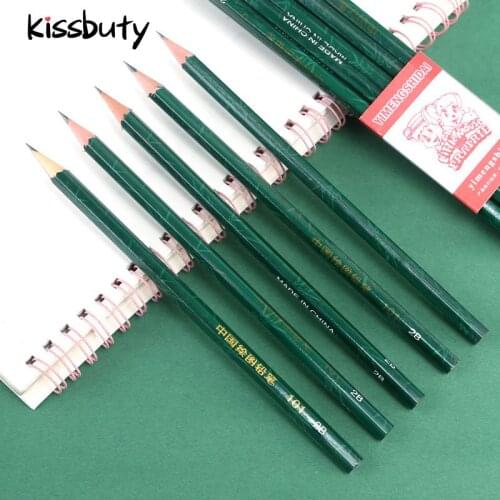 5/10pc/Set Sketch Pencil Wooden Lead Pencils 2B Pencil Children Drawing Pencil School Office Writing Stationery
