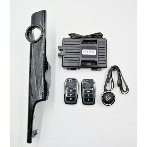 For Toyota Prado 2010-2017 Car Engine Push Button To Start Stop Remote Key Start Stop Keyless Entry with Panel Plug and Play