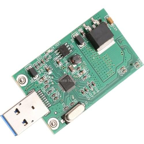 Mini PCI-E mSATA To USB 3.0 External SSD Conveter Adapter Card 6Gb/s Drives card to USB Converter Card as USB3.0 flash drive