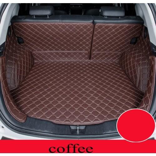 Custom car mat trunk for Audi a6 q3 a4 q7 q5 a5 All Models car styling car accessories custom cargo liner