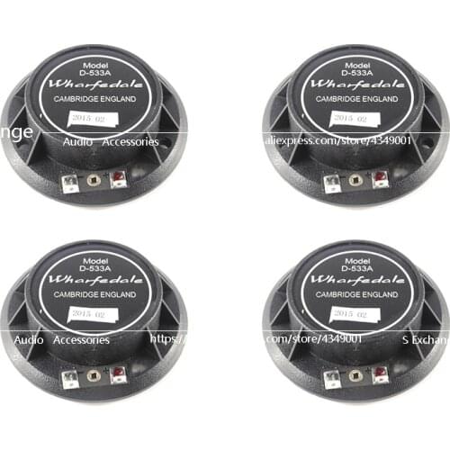 4PCS /LOT Replacement Diaphragm For D-533A Driver Wharfedale D533a Evp Series Titan 12p