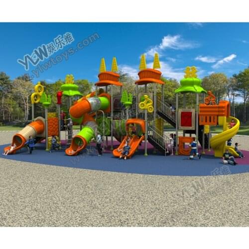 CE/TUV amusement outdoor playground park slideYLW-OUT1632