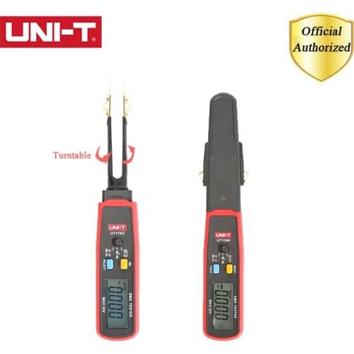 UNI-T SMD multímetro UT116A UT116C LED diodos Zener Auto de la gama de resistencia de la capacitancia del diodo (RCD) DCV contin