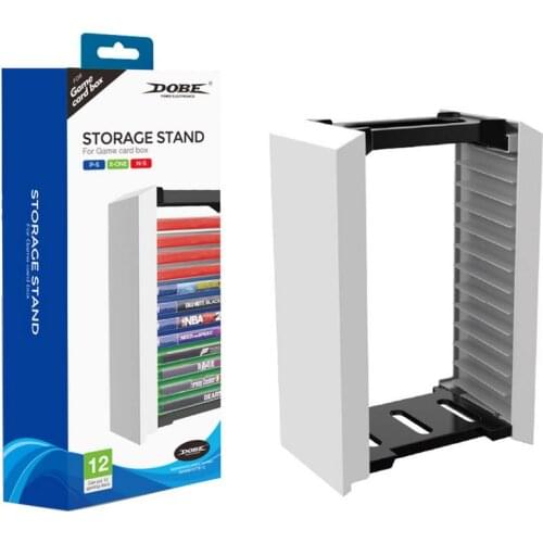 Game Host Disc Storage Box Holder Game Disk Bracket Tower Vertical Stand For PS5 PS4 Xbox One Game Accessories