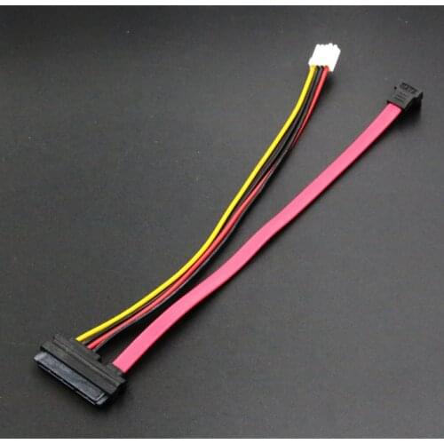 Hard drive optical drive integrated data cable desktop computer power supply 4 pin IDE + SATA transfer power supply line 7 + 15P