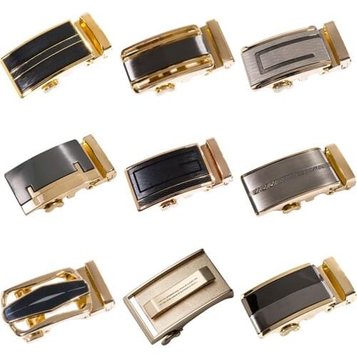 For 3.5cm Gold Men Automatic Buckle Belts Luxury Designer Buckle Strap Business Party Wedding Gifts High Quality Barry.Wang