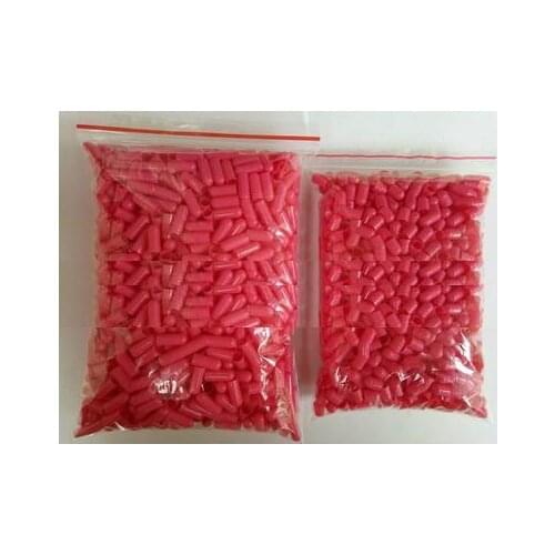 0# 1000 pcs / lot.rose red colored hard gelatin empty capsules, hollow gelatin capsules ,joined or separated capsules