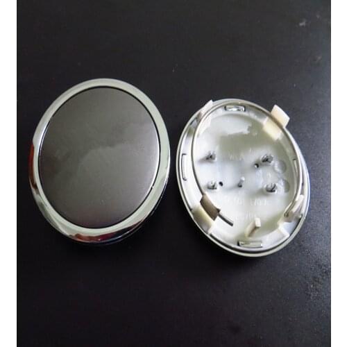 20pcs 69mm gray black Wheel Center Cap Hub Caps Covers Badge Emblem For A6 C6 Rims Accessories 4B0601170A car styling