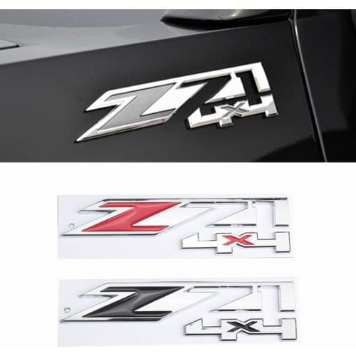 ABS Car Z71 4x4 Logo Side Door Emblem Badge Fender Sticker for Chevrolet Cruze Silverado Cavalier Equinox Chevelle Lacetti Sail