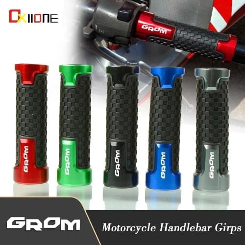 For Honda GROM MSX125 Motorcycle 7/8" Aluminum Handlebar Grips Handle Grip Handle Bar GROM MSX 125 2014 2015 2016 2017 2018 2019
