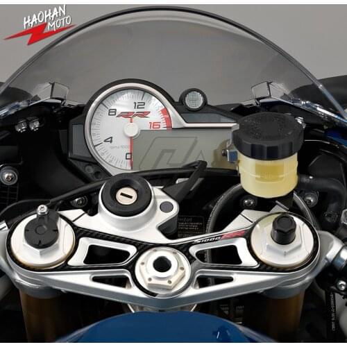 For BMW S1000RR 2015-2017 3D Carbon-look Upper Triple Yoke Defender