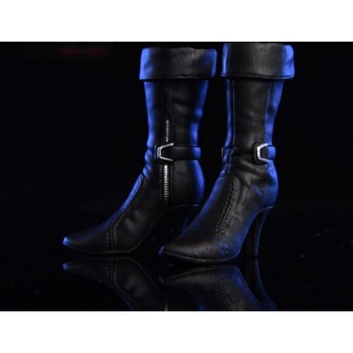 1/6 Action figure Combat boots model Accessories Brown/Black/red Shoes Model solid inside For Removable Feet Action Figures