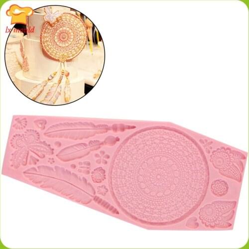 Clay Fondant Silicone Mould Cake Dry Pace DIY Feather Butterfly Baking Moulds