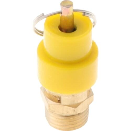 New High quality 1PC 1/4'' 12KG BSP Air Compressor Safety Release Valve Pressure Relief Regulator