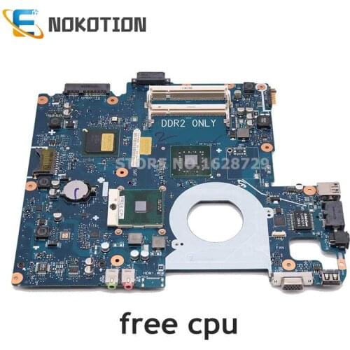 NOKOTION BA92-05467A BA92-05467B Notebook PC Motherboard For Samsung R510 Main Board System Board DDR2 Only Free CPU