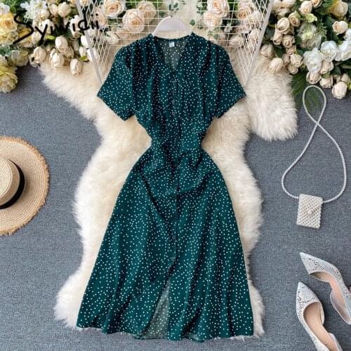 Syiwidii Green Summer Dresses