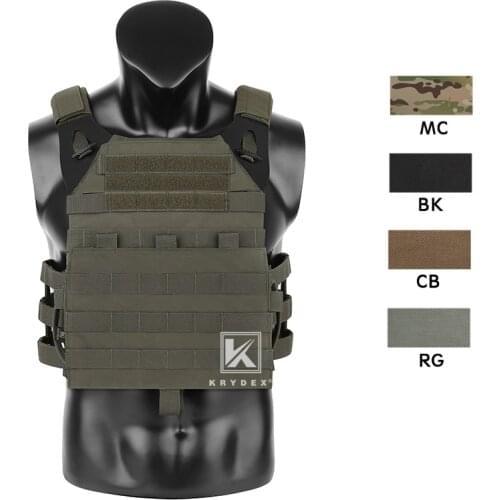 KRYDEX Tactical JPC2.0 Plate Carrier Vest High Speed Instant Cummerbund/Shoulder Strap Quick Release Assaulter Armor Vest RG