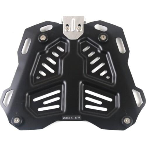 45l/55L/65L/80L Aluminum Alloy Tail Box Quick Release Base Stamping Bottom Plate Motorcycle Tail Box Rack Accessories
