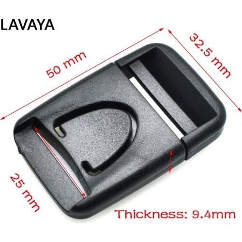 10pcs/pack 1" Webbing Center Release Buckle for Outdoor Sport Bags Students Bags Luggage